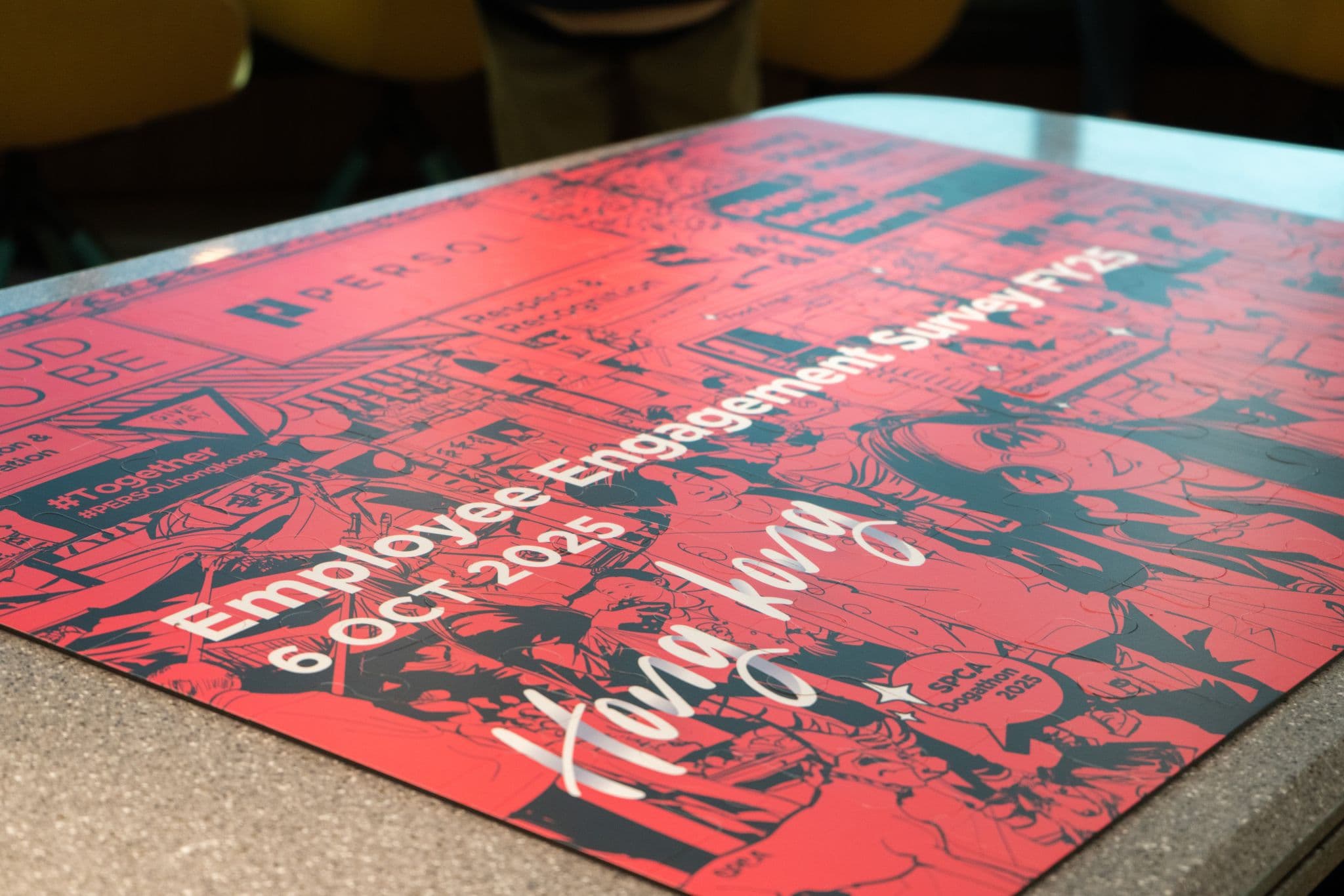 Completed Employee Engagement Survey puzzle